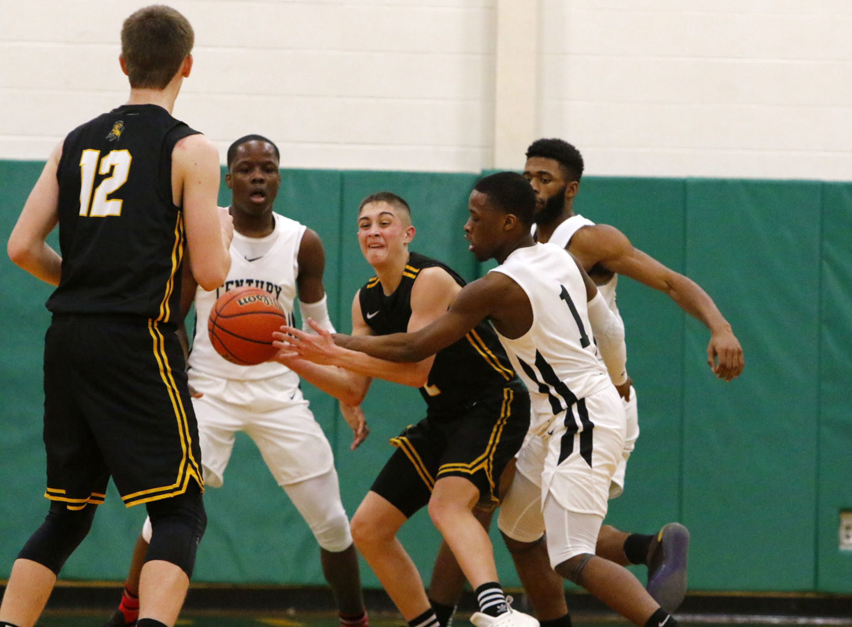 Gallery: Boys basketball Class A sectional final - Kouts vs. 21st Century